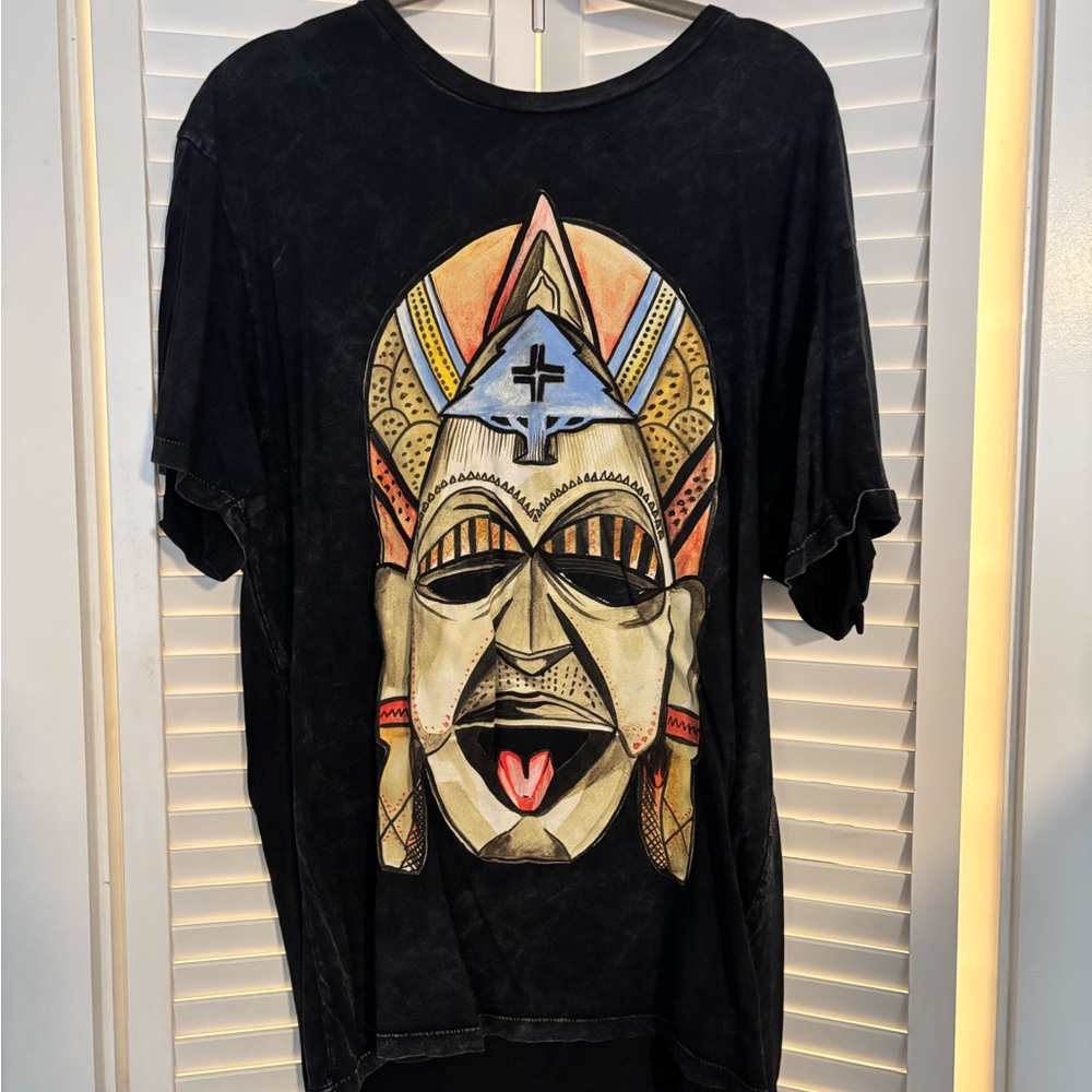 Tribal Mask Design Tee